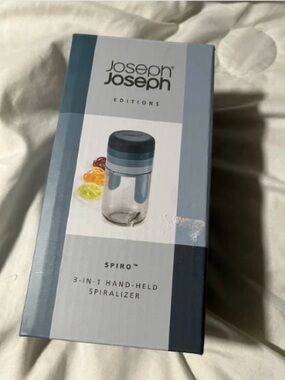 Joseph Joseph Blue Spiro 3-in-1 Hand-Held Spiralizer